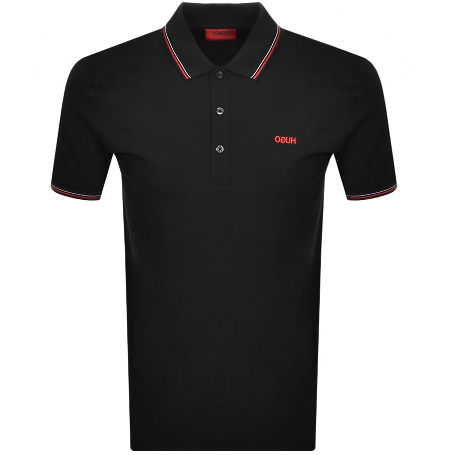 Alternative Image for ProductHUGO Dinoso 203 Polo T Shirt Black1